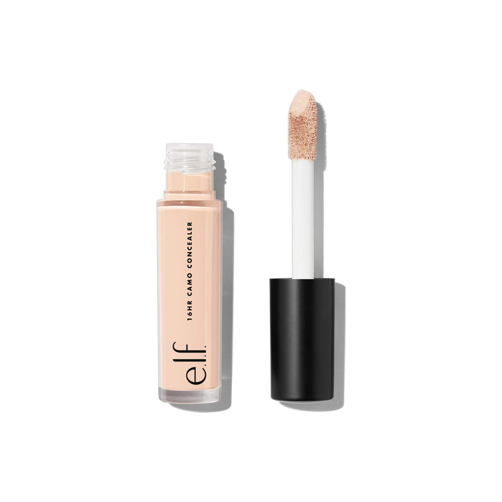 e.l.f. 16HR Camo Concealer, Full Coverage & Highly Pigmented, Matte Finish, Light Peach, 0.203 Fl Oz (6mL) - BeesActive Australia