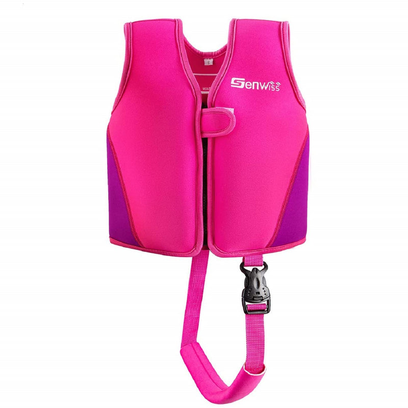Genwiss Baby Girl Swim Vest Toddler Swim Vest for Age 18 Months - 2 Years Baby Toddler Fit 20-28 lbs Pink Small(18 Months-2 years/20-28 lbs ) - BeesActive Australia