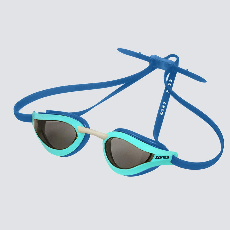 ZONE3 Viper-Speed Swim Goggles Turquoise/Blue One Size - BeesActive Australia