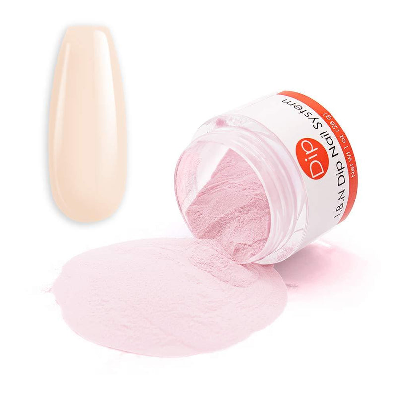 Pink Nail Dipping Powder 1 Ounce (added vitamin) I.B.N Acrylic Dip Powder DIY Manicure, No UV LED Lamp Required (DIP 004) DIP 004 - BeesActive Australia