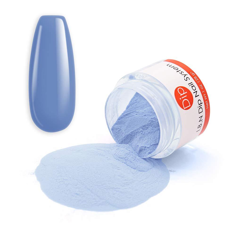 Light Blue Nail Dip Dipping Powder 1 Oz. – Pretty Acrylic Color Pigment Powders, No Need UV LED Lamp Cured (DIP 011) DIP 011 - BeesActive Australia