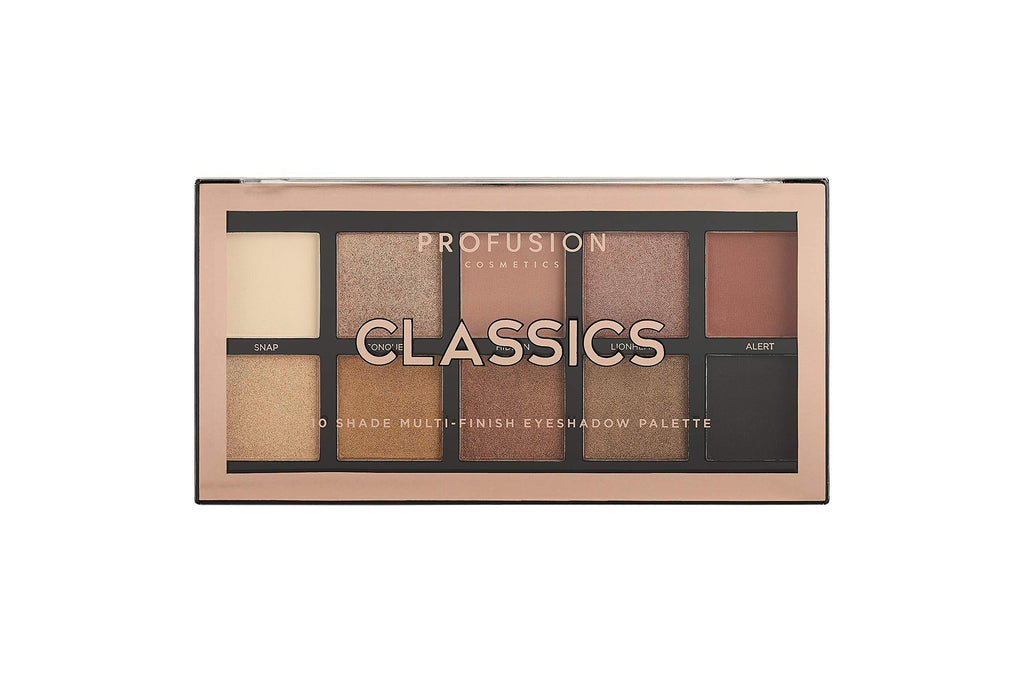 Profusion Cosmetics Mini Artistry 10 Shade Eyeshadow Palette, Classics - BeesActive Australia