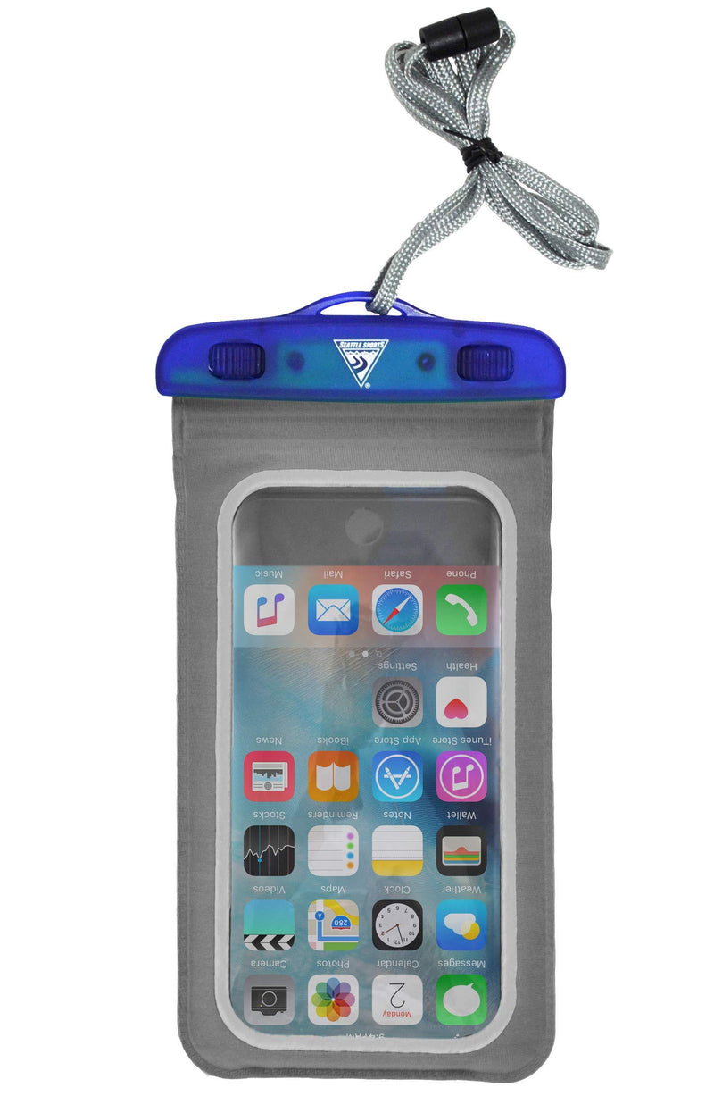 [AUSTRALIA] - Seattle Sports E-Merse NeoDeep - Universal Smartphone Waterproof Submersible Pouch Dry Bag Case Blue Steel 