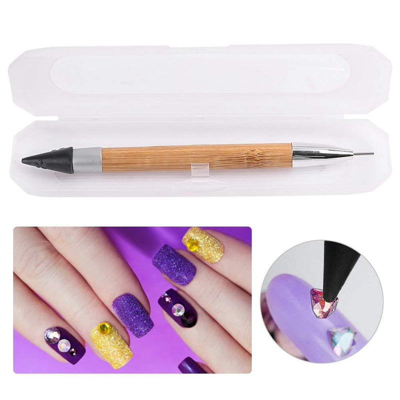 Nail Punctuation Pen for Nail Art Double-Pointed Pen Nail Art Pen Nail Salon Accessories Picker Rhinestone Beads - BeesActive Australia