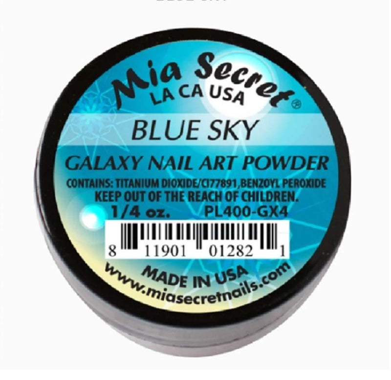 Mia Secret Professional Galaxy Collection Acrylic Powder 1/4 oz (Pick Your Color) (BLUE SKY) BLUE SKY - BeesActive Australia