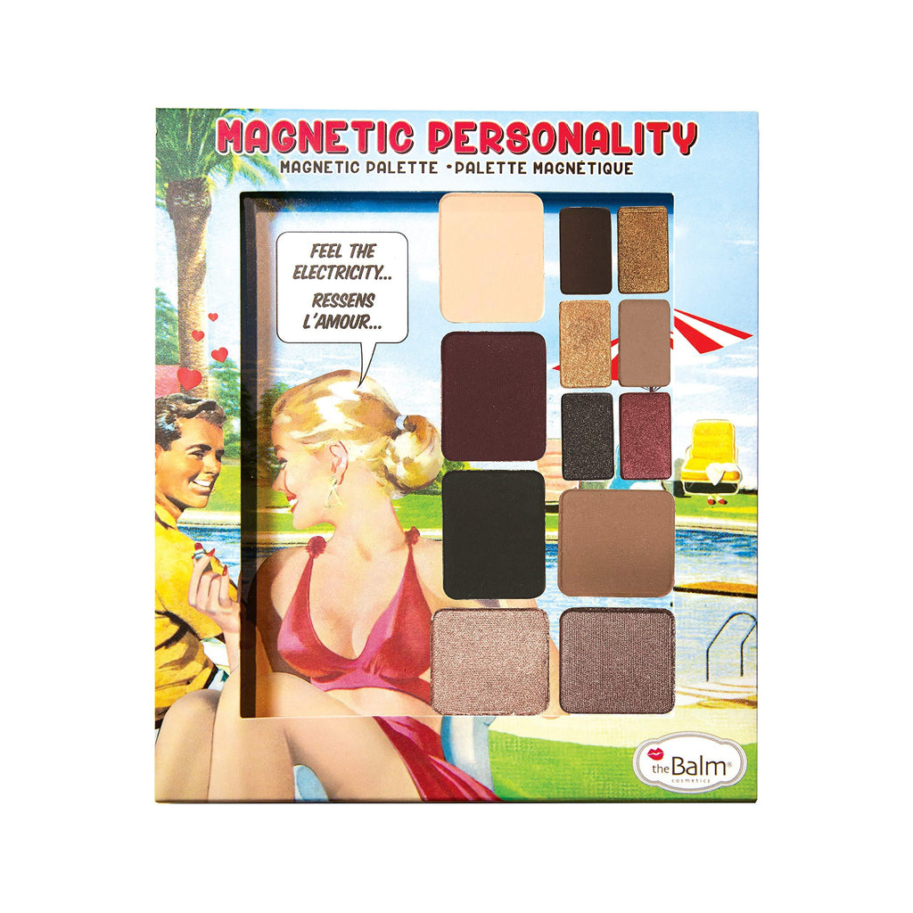 Magnetic Personality Eyeshadow Palette, 12 Pan-Only Foiled Shades - BeesActive Australia