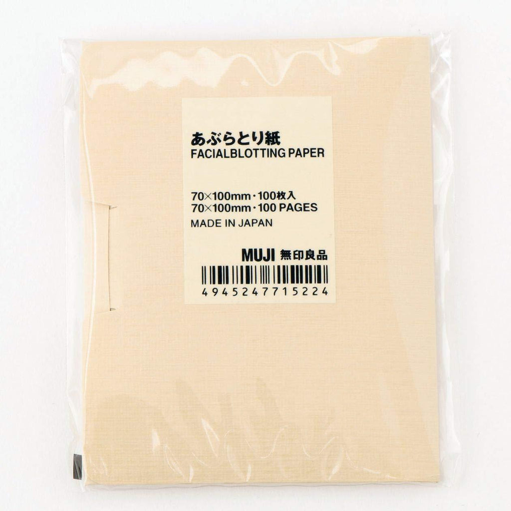 MUJI Facial Blotting Papaer, Pack of 3 - BeesActive Australia