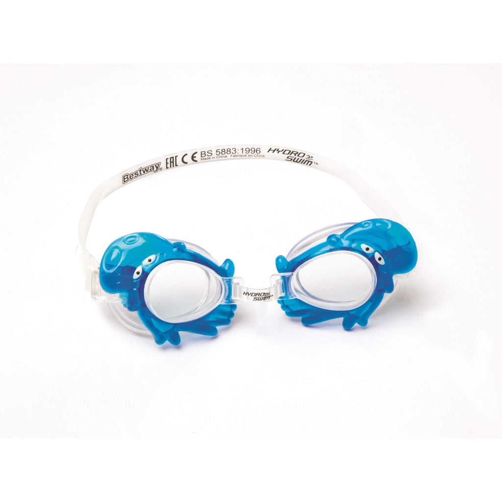 Bestway Hydro-Swim Lil' Sea Creature Goggles Blue One Size - BeesActive Australia