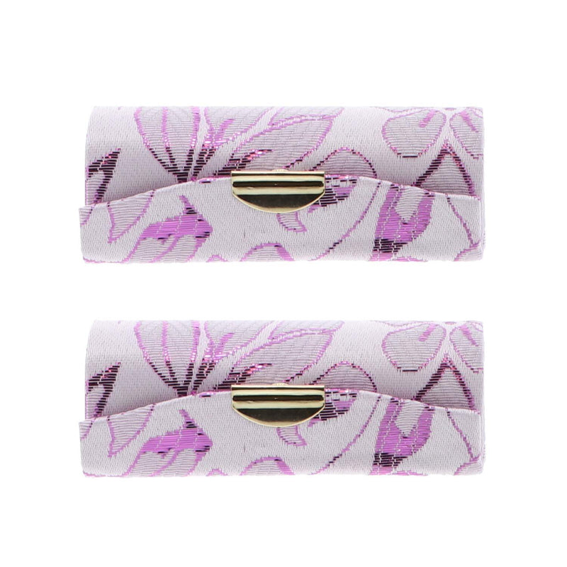 Lavender Elegant Ladies Lipstick Case with Mirror Purse Holder Set of 2 Lavender - BeesActive Australia