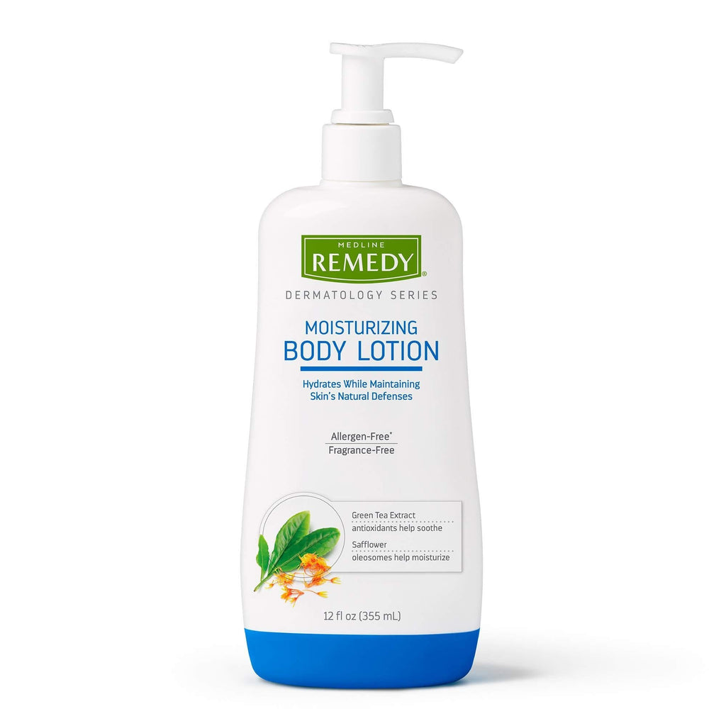 Remedy Dermatology Series Body Lotion for Sensitive & Dry Skin, Paraben Free, Unscented, White, 12 Fl Oz 12 Fl Oz (Pack of 1) - BeesActive Australia