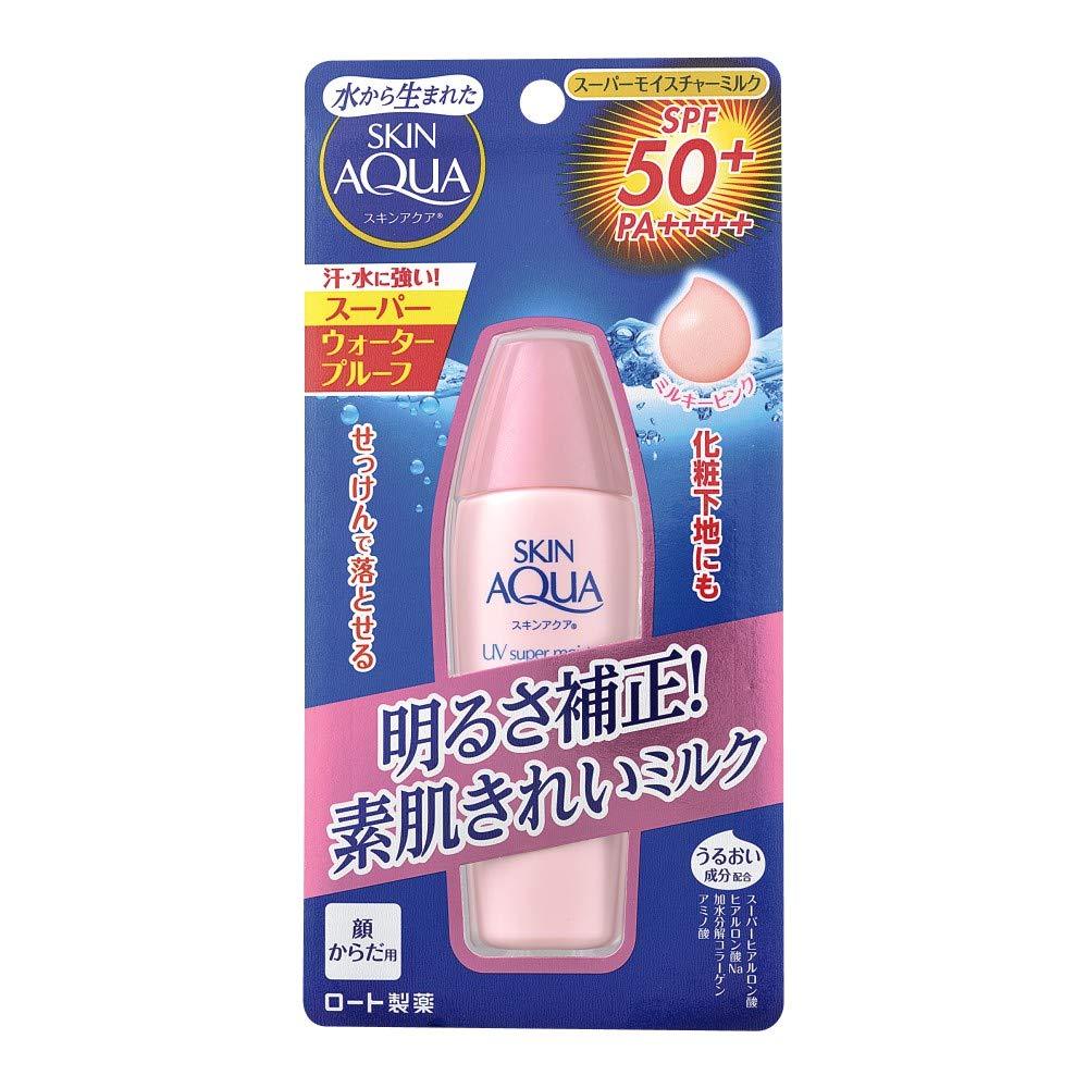 SKIN AQUA Super Moisture Milk Pink (SPF50 PA ++++) 40mL 2019 new version - BeesActive Australia