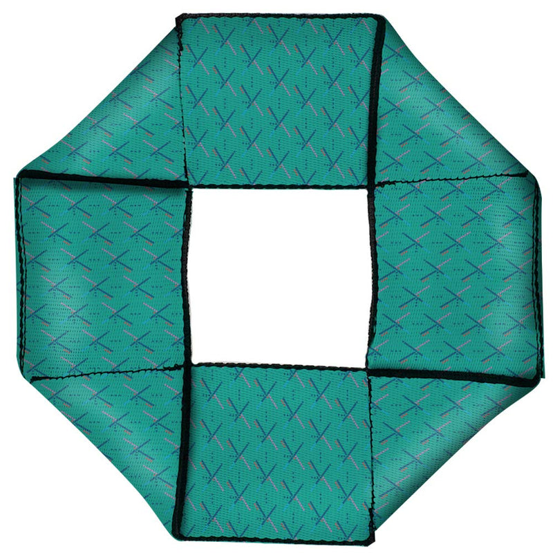 Buckle-Down Dog Toy Octagon Flyer PDX Airport Carpet Old - BeesActive Australia
