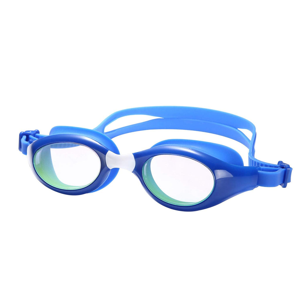 Taddlee Men Women Swim Glasses Anti Fog UV Protection Eyewear Goggles Blue - BeesActive Australia