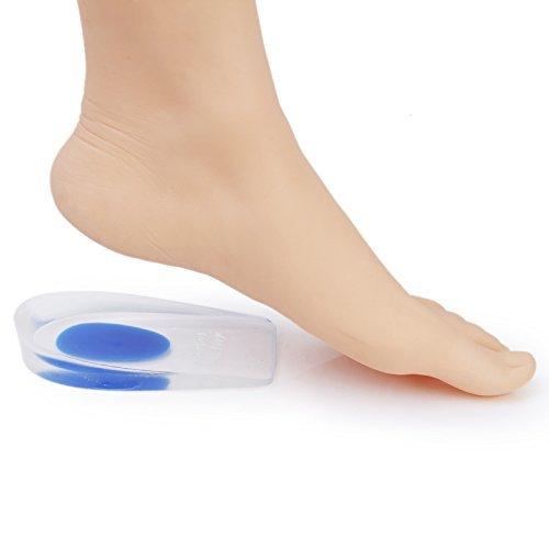 js Moisturizing Gel Heel Socks with Silicone Gel Pad for Dry Cracked Heel, Washable Reusable Open Toe Ultimate Treatment Helps Repair Dry Heels, Rough Calluses, Dry Skin for Man Women (1 Pair) - BeesActive Australia