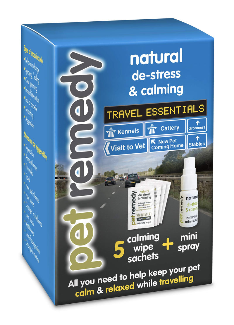 Pet Remedy Natural De-Stress & Calming Travel Kit for Cats & Dogs - BeesActive Australia