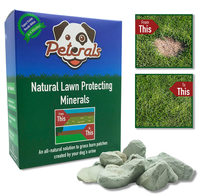 Peterals 200 Grams - Natural Mineral Rocks to Prevent Lawn Grass Burn Yellow Patches from Dog Urine - BeesActive Australia