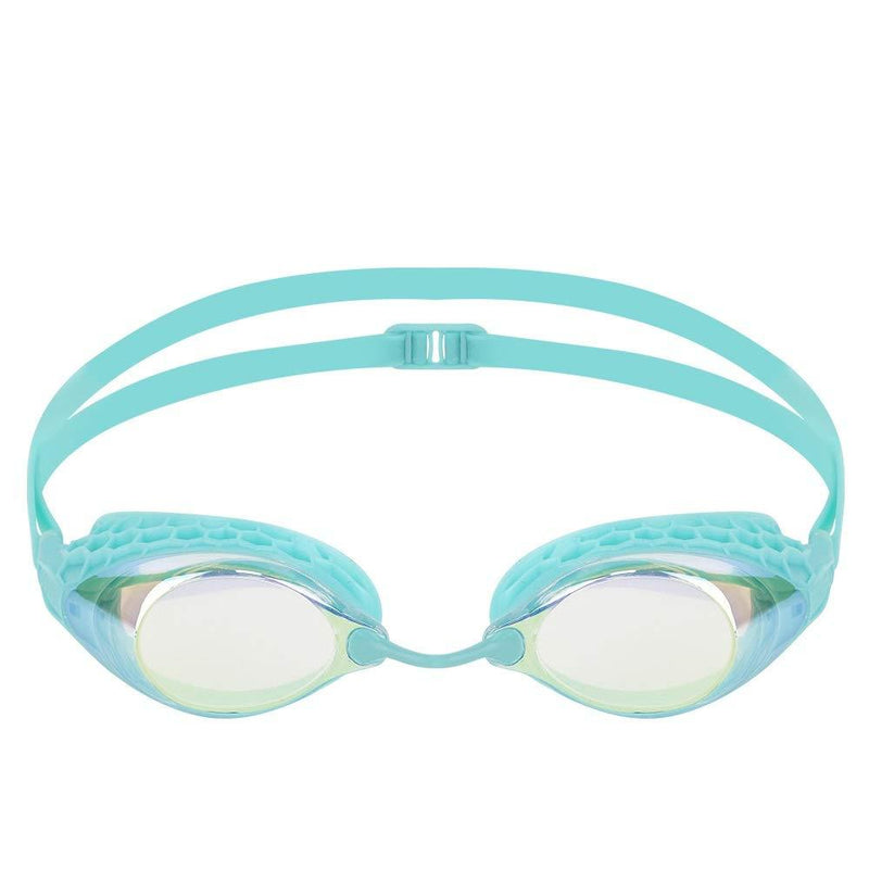 [AUSTRALIA] - iedge Performance & Fitness Swim Goggle - Hydrodynamic Design, Anti-Fog UV Protection for Adults Men Women IE-VG-953 CLEAR/GOLD/GREEN 