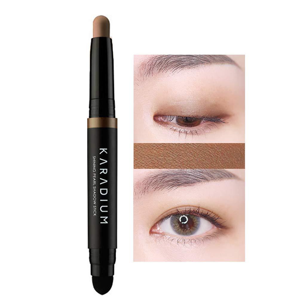 KARADIUM Shining Pearl Smudging Eye Shadow Stick 1.4g (#11 Sand Moon) - Waterproof Long Lasting Daily Eye Makeup Eye Shadow Stick,Creamy Texture, Easy to Draw, Hypoallergenic for Sensitive Eyes #11 Sand Moon - BeesActive Australia