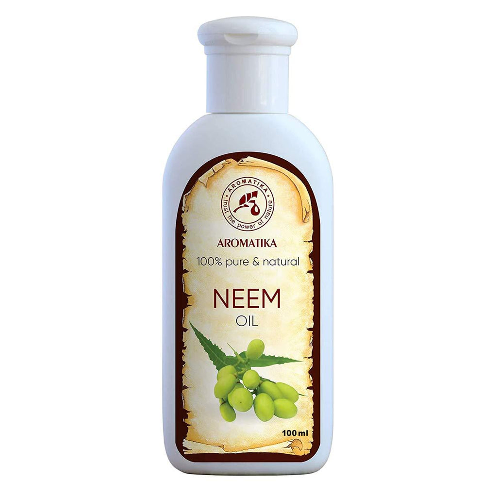 Neem Oil 3.4 oz - Cold Pressed Niem Oil - 100% Pure and Natural - Neem Oil for Plants - Intensive Care for Face - Body - Hair - Body Care Oil Neem - BeesActive Australia