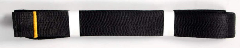 [AUSTRALIA] - Shihan 1 DAN BAR Karate Black Belt Satin Embroidery 1 DAN BAR 320cm Length Kempo Kickboxing 