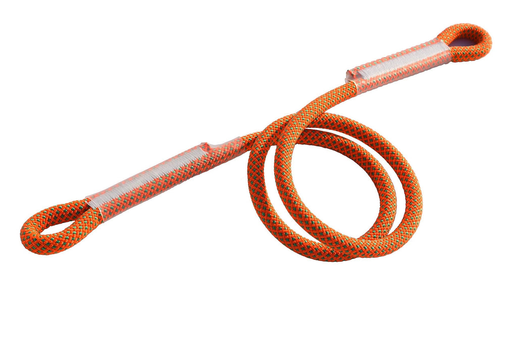 [AUSTRALIA] - Polyester 9.5mm1m Prusik Cord,3/8"40inch eye to eye prusik,prusik loop (Orange) Orange 