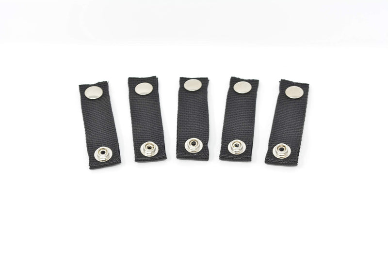 Sero Innovation Boat Cover Snap Extender - Black - Extension Size, 3" - Built in Finger Loops. Extend The Life of Your Boat top Canvas! 5 Pack - BeesActive Australia