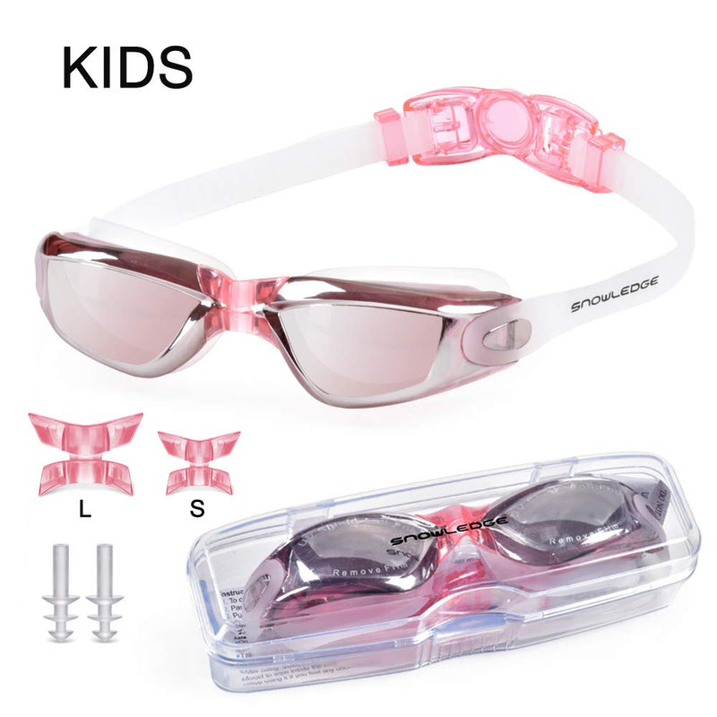 HUBO SPORTS Swim Goggles Swimming Goggles for Women Men Kids No Leaking Anti Fog G5p-rose - BeesActive Australia