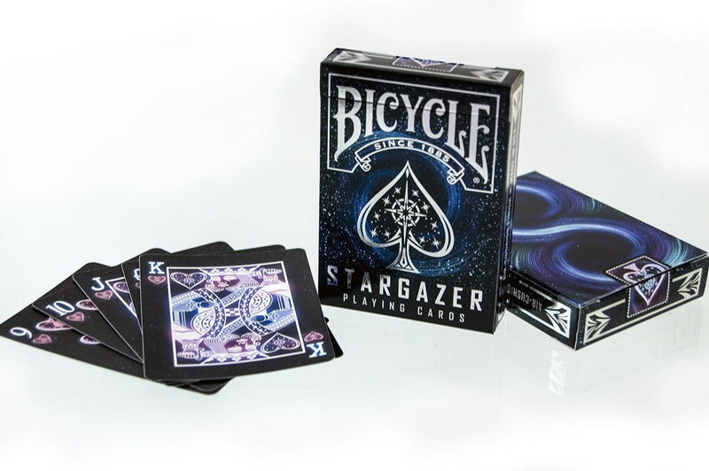 Bicycle 2 Decks Stargazer Black Hole Standard Poker Playing Cards - BeesActive Australia