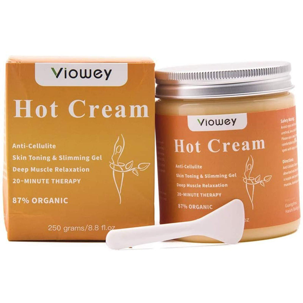 Hot Cream, Anti-Cellulite Cream, Fat Burning Cream, Slimming Cream for Tummy, Abdomen, Belly, Legs, Arms, Buttocks and Waist Weight Loss, 8.8oz - BeesActive Australia