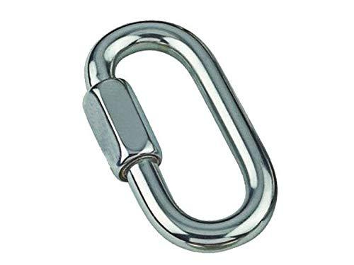 MarineNow Stainless Steel 316 Quick Link Chain Connector Marine Grade 03.5mm (1/8") 01-Pack - BeesActive Australia