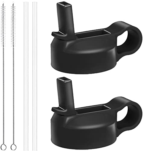 The Mass Wide Mouth Straw Lid Compatibility Most Sports Water Bottle (Black) - BeesActive Australia