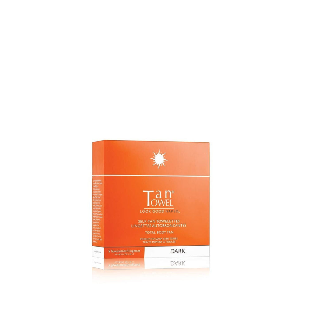 Tan Towel Total Body Tan Dark, 0.25 fl. oz. - BeesActive Australia