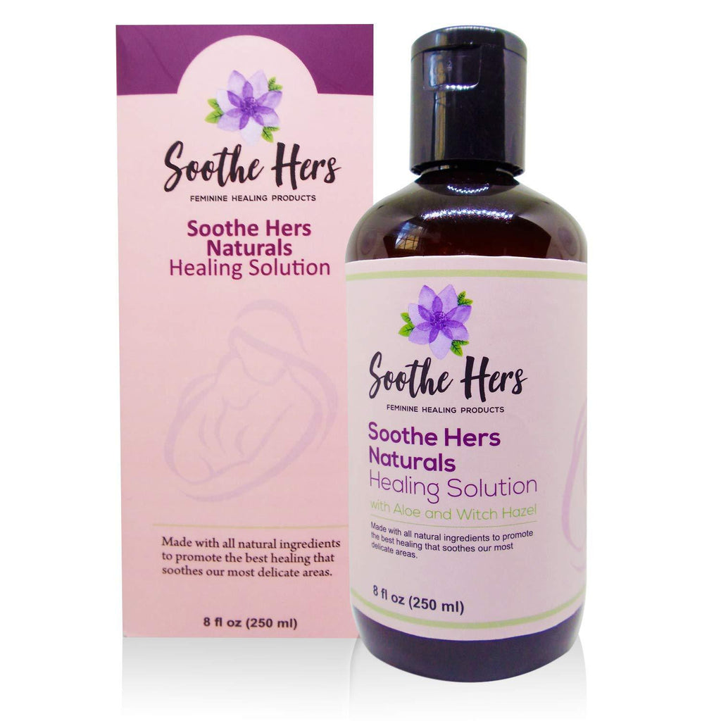 Postpartum Healing Solution by Soothe Hers | Natural Perineal Recovery & Care for Moms | Safe for Pregnancy | Labor & Delivery Bag | Birthing Prep | Baby Shower Gift | 8 oz - BeesActive Australia