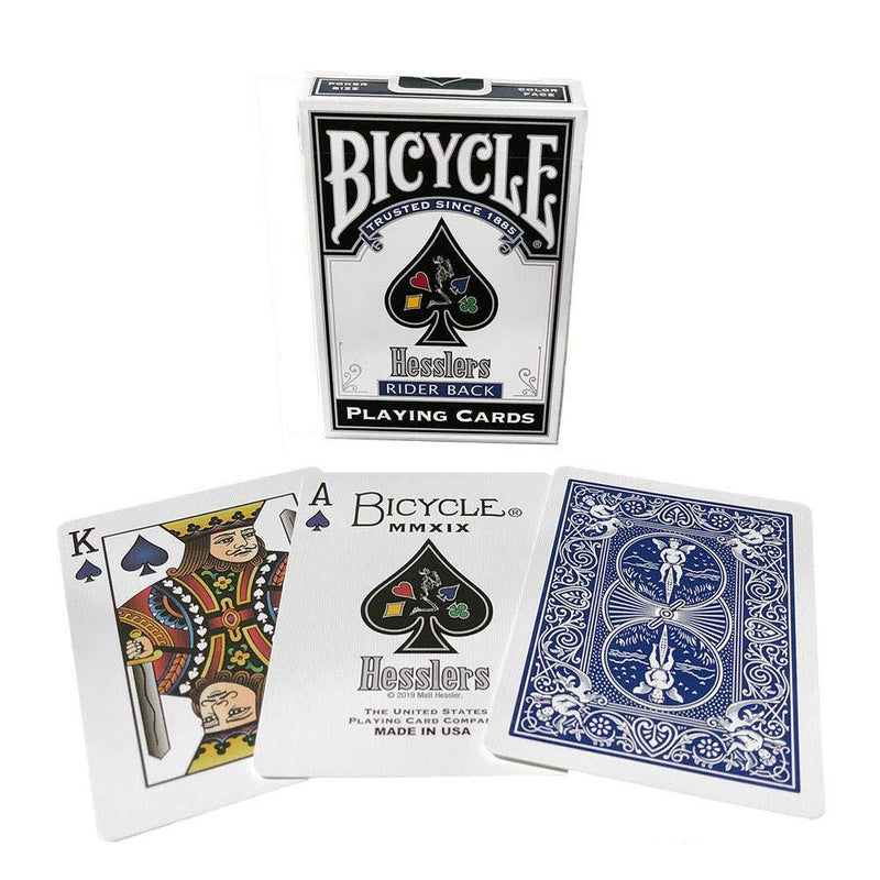 [AUSTRALIA] - Hesslers Rider Back Playing Cards Blue 