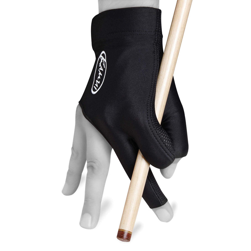 KAMUI Billiard Glove - Quickdry - for Right Hand Black X-Small - BeesActive Australia