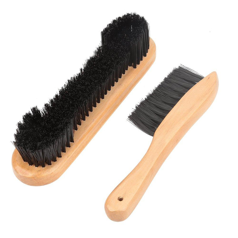[AUSTRALIA] - Wbestexercises 2pcs Billiards Pool Table Rail Brush Set, Pool Table Billiard Table Tennis Table Brush, Great Tools for Pool Table and Rail Cleaning 