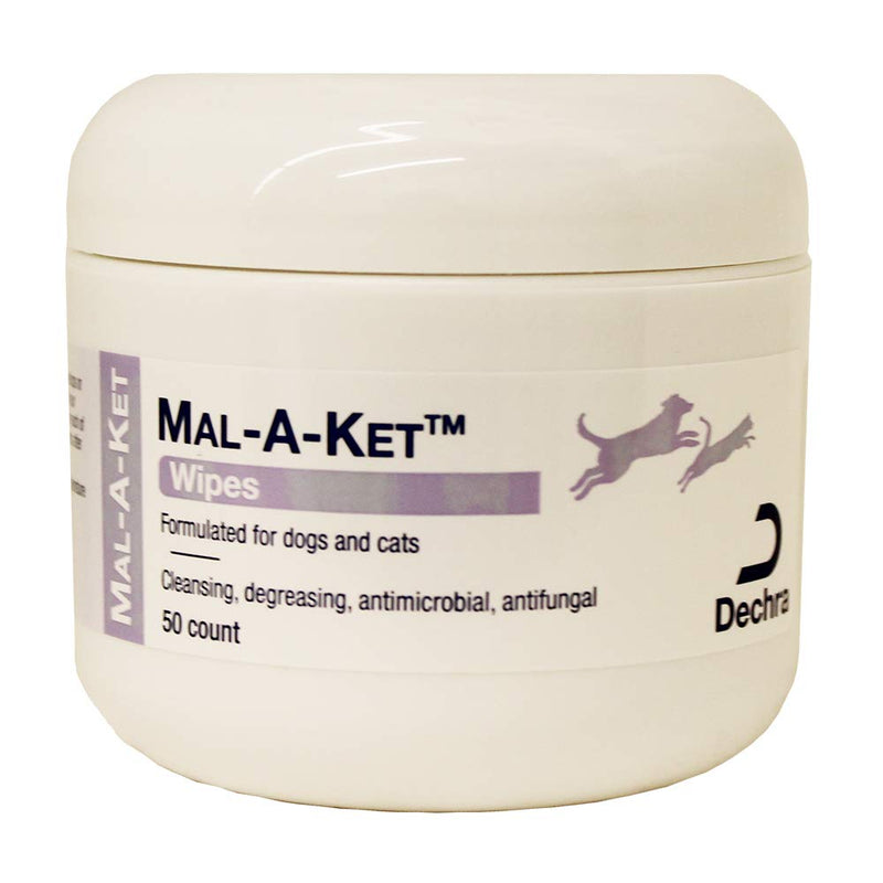 Dechra Mal-A-Ket Wipes for Dogs & Cats 50 Ct - BeesActive Australia
