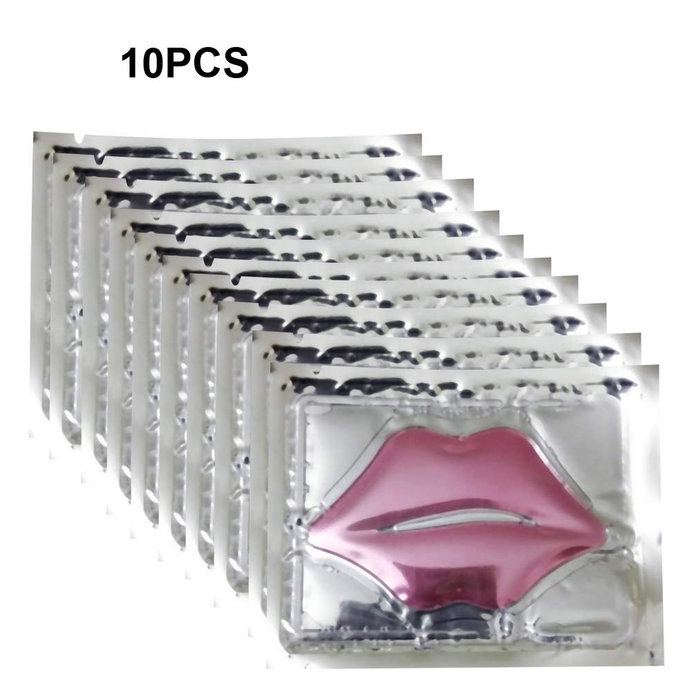 Angmile Rich Collagen Lip Membrane Hydrating Moisturizing Nourishing Lips Anti-Drying Softing Lip Mask 10 Pcs - BeesActive Australia