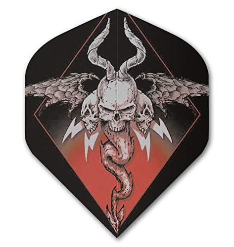 [AUSTRALIA] - US Darts 3 Set (9 Flights) Alchemy Devil from Below Standard Dart Flights - 100 Micron, Ex-Tough 