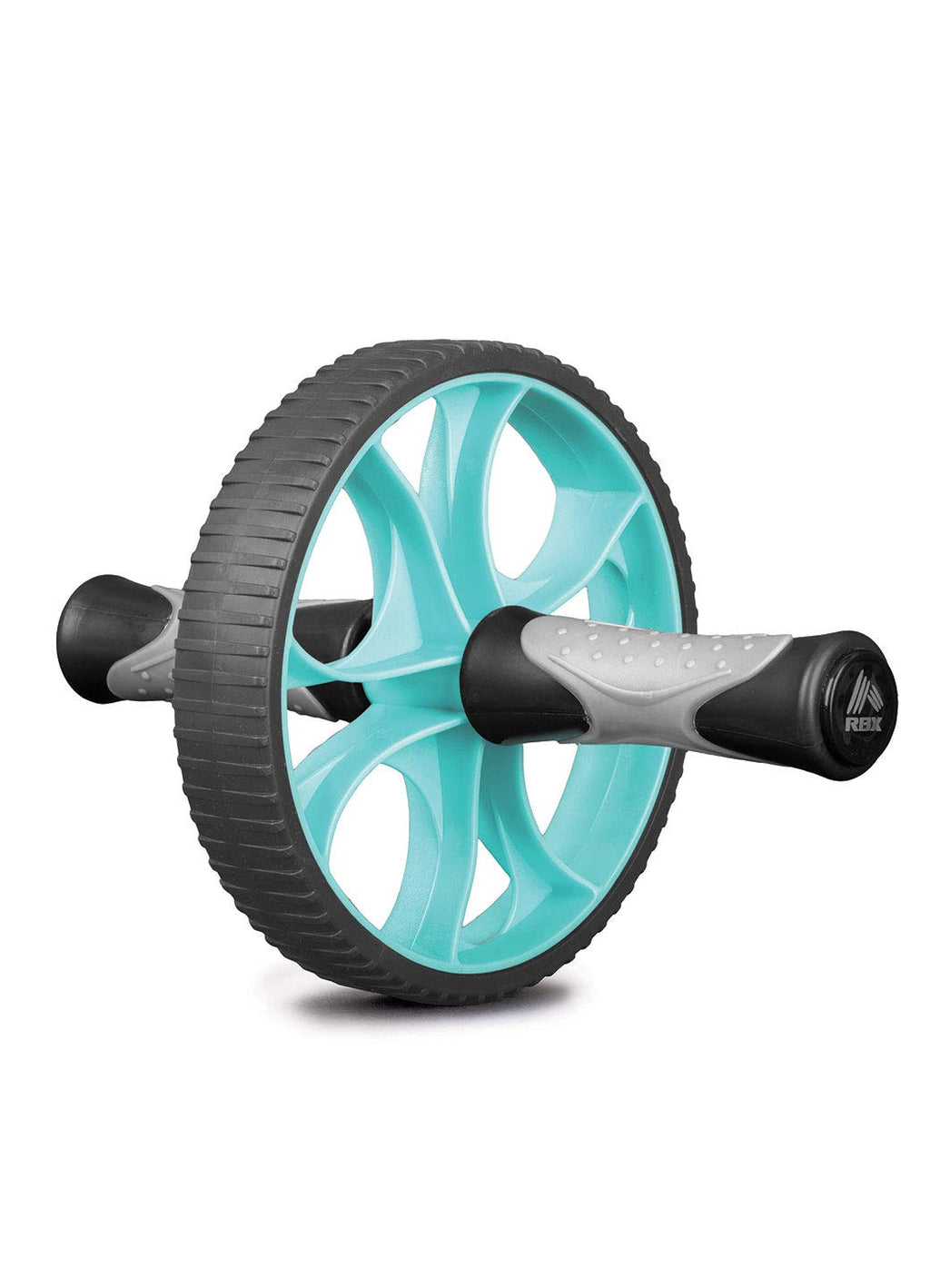 RBX Travel Ab Roller Wheel with Dual Wheels for Core Fitness and Strengthening Mint - BeesActive Australia