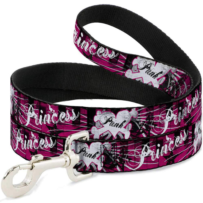 Buckle-Down Dog Leash Punk Princess Piano Keys Available in Different Lengths and Widths for Small Medium Large Dogs and Cats 6 Feet Long - 1/2" Wide - BeesActive Australia