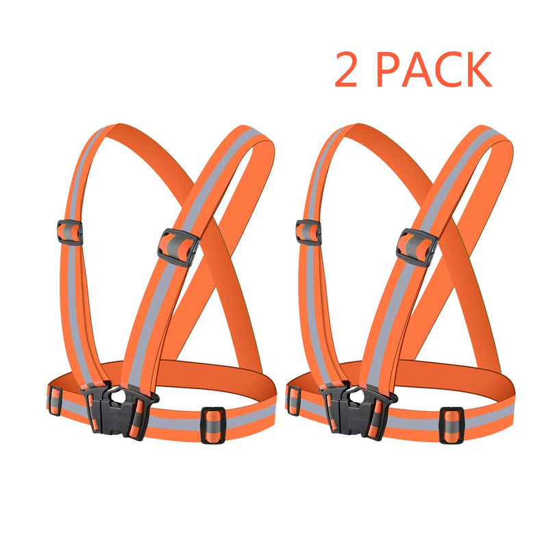 Yufenge Reflective Vest Fluorescent Orange - BeesActive Australia