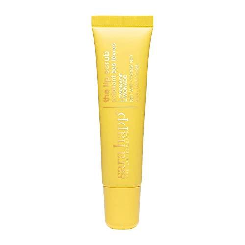 sara happ Lemonade Lip Scrub: Exfoliate, Moisturize, Smooth Lips with Almond Oil and Vitamin E, Enhance Lip Color - BeesActive Australia