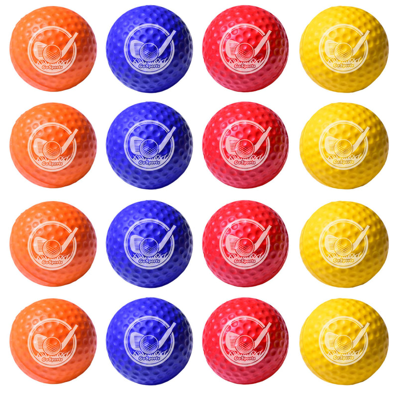 GoSports Foam Golf Practice Balls - Realistic Feel and Limited Flight - Soft for Indoor or Outdoor Training - Choose Between 16 Pack or 64 Pack - BeesActive Australia