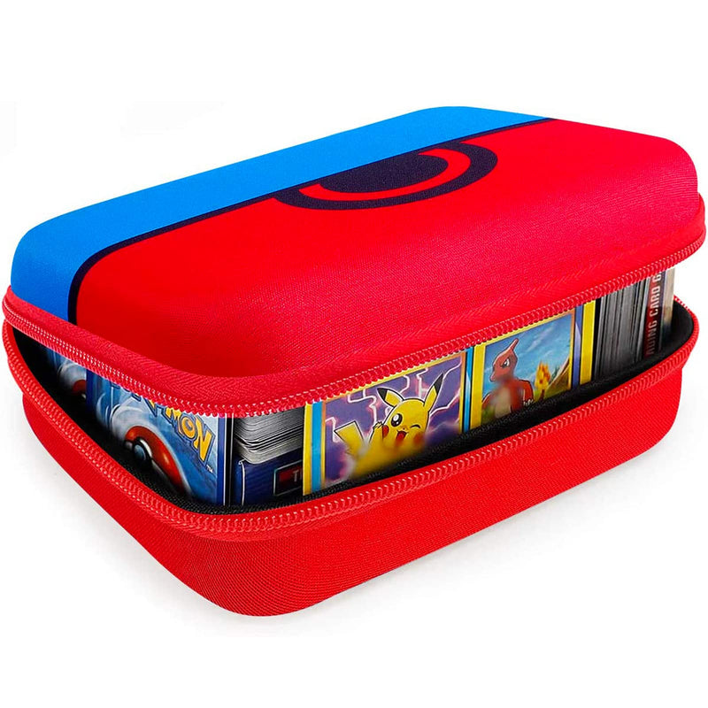 COMECASE Cards Holder Compatible with PM TCG Cards, for Yugioh, Magic MTG, Football Cards, Card Game Case Storage Holds Up to 400 Baseball Cards. Removable Divider and Hand Strap Offered - Carton - BeesActive Australia