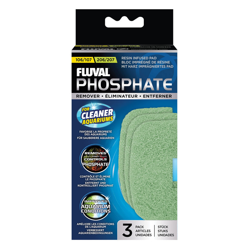 Fluval 107/207 Ammonia Remover Pad Phosphate Remover 106\/206, 107\/207 Phosphate Remover - BeesActive Australia