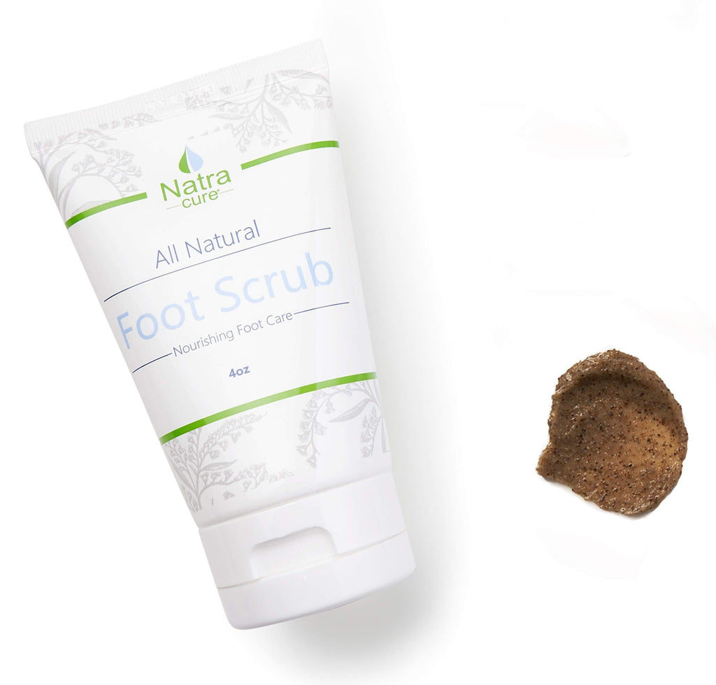 NatraCure Foot Scrub - 4 oz (9921-4OZ) - Exfoliates and Reinvigorates Feet - BeesActive Australia