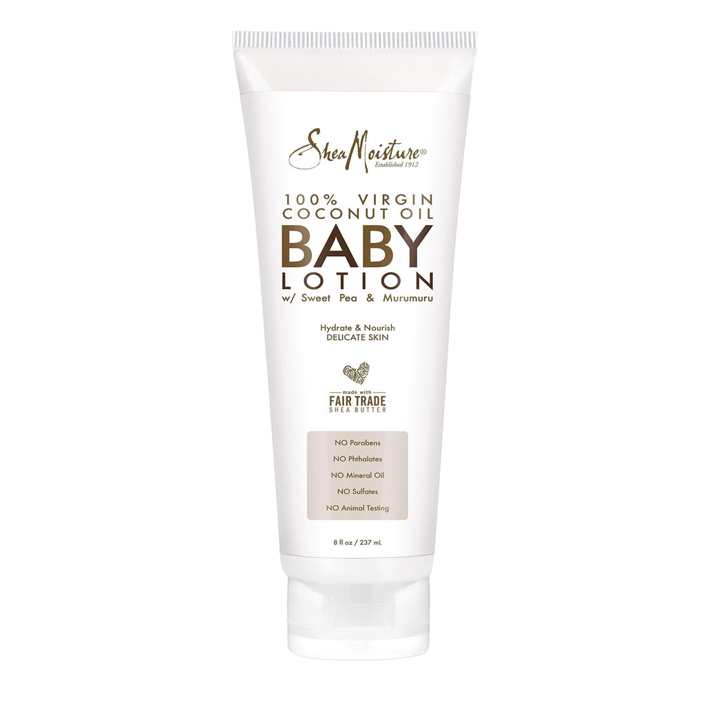 SheaMoisture Baby Lotion Coconut Oil for Baby Skin 100% Virgin Coconut Oil Baby Lotion Clear Skin Moisturizer 8 oz - BeesActive Australia