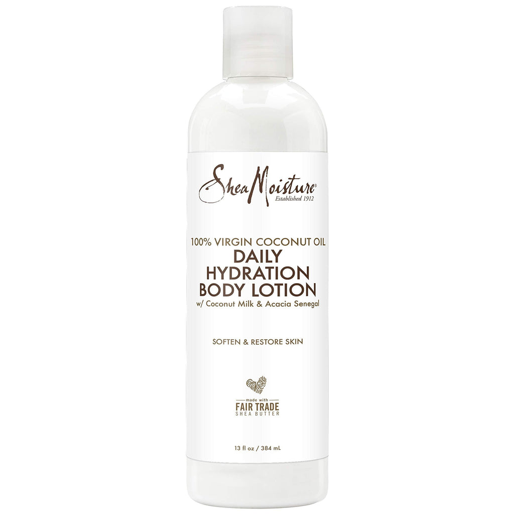 SheaMoisture 100% virgin coconut oil daily hydration body lotion moisturizer, 13 Fluid Ounce - BeesActive Australia