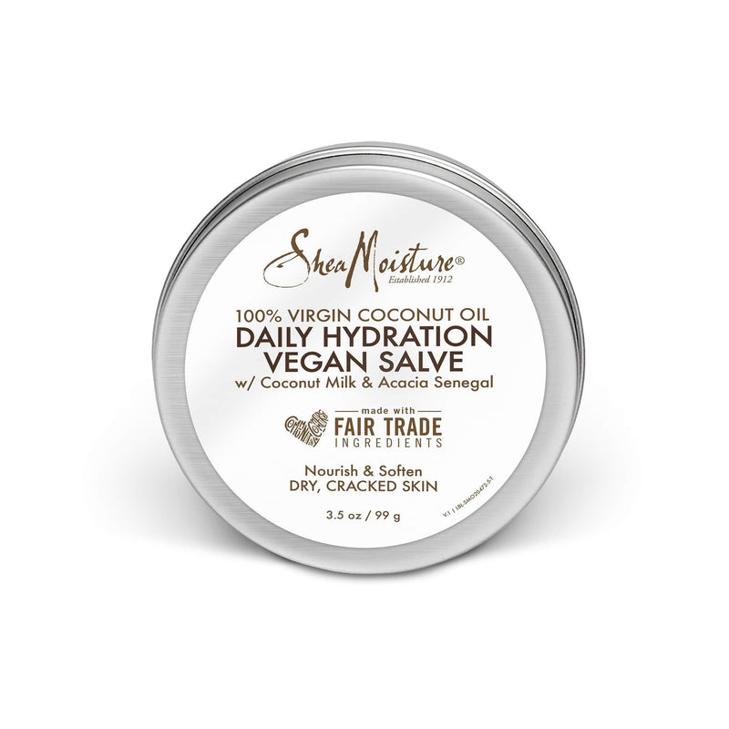 SheaMoisture 100% virgin coconut oil daily hydration dry skin vegan salve moisturizer, 3.5 Ounce - BeesActive Australia